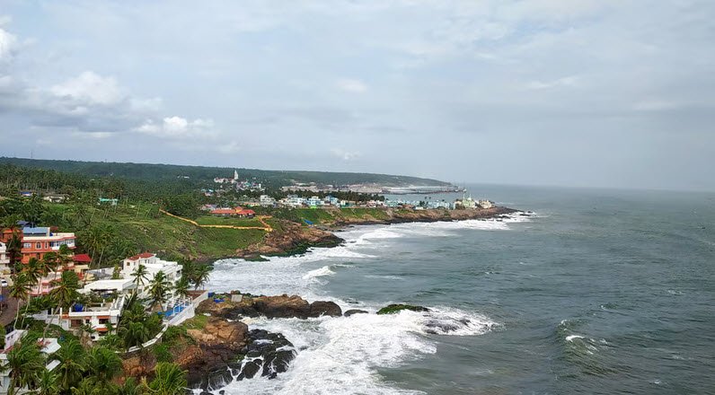 Thirumullavaram Beach , , India